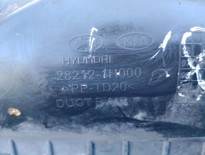 Воздухозаборник (наружный)  2007-2012 Ceed  282121H000