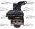 Блок ABS (насос) Nissan Qashqai (J10) 2006-2014  47660BR00C