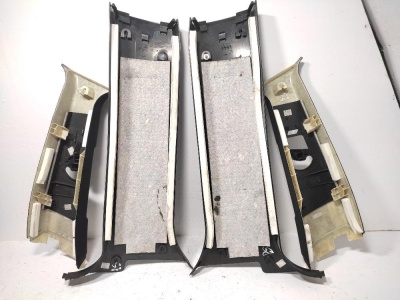 Облицовка стойки (комплект) черные BMW X5 E53 X5E53 51438259819