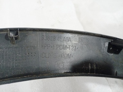 Накладка заднего крыла правого Qashqai (J11) 2014-2022    938284EA0A