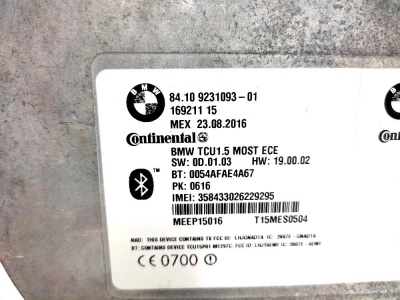 Блок Bluetooth  E90 84109231093