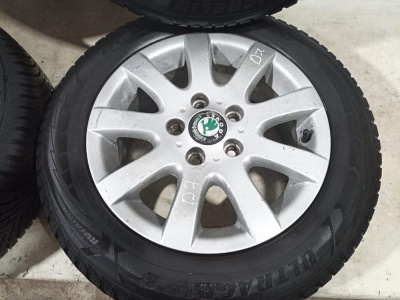 Диски колесные легкосплавные (комплект) SKODA Octavia A5 15" 6,5J ET50 5X112X57.1   1K0601025A  1K0601025A