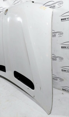 Капот белый дефект X5 E53 LCI  41617121102