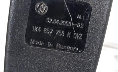 Замок ремня безопасности левый VW Golf VI (2005-2014)  1K4857755KQVZ
