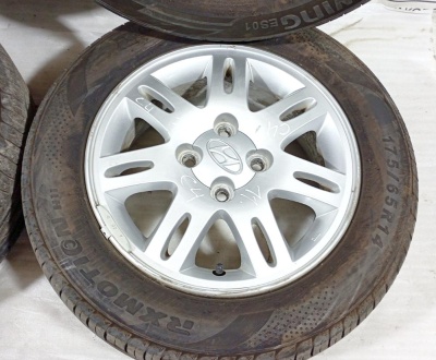 Диски колесные легкосплавные (комплект) HYUNDAI GETZ (2002-2010) R14  5.5J  ET46  529101C350  Getz 529101C350 