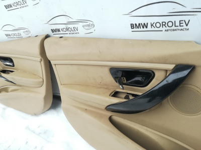Дверные карты комплект F30  51417279179