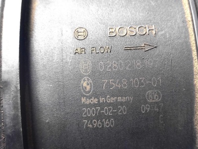 Расходомер воздуха ДМРВ N62 BMW X5 E70 13627548103