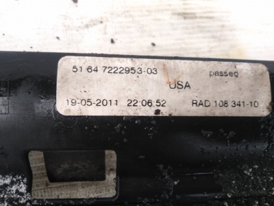 Жалюзи радиатора X5 E70LCI  51647222953
