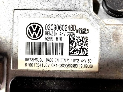 Блок управления ДВС (1.4 CGG МКПП) VW Golf Plus (2005-2014) 03C906024BD