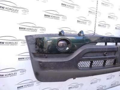 Передний бампер (зеленый) BMW X5 E53 X5E53 51117027036