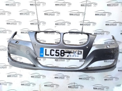 Передний бампер (серый) BMW 3 E90 LCI 51117204249