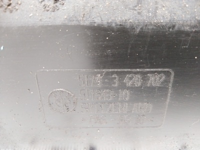 Кожух панели жесткости днища E83 LCI  51743420702