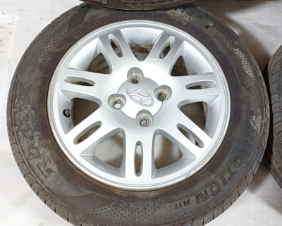 Диски колесные легкосплавные (комплект) HYUNDAI GETZ (2002-2010) R14  5.5J  ET46  529101C350  Getz 529101C350 